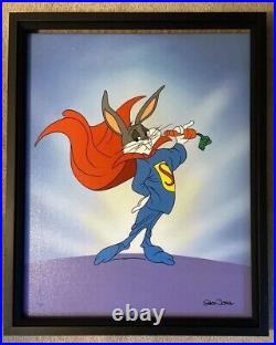 Super Rabbit Limited Deluxe Edition Giclee Print Autographed With COA