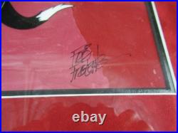 Sylvester Tweety He Did It Hand Painted Ltd Edition Cel Signed Framed 1990 /750