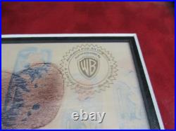 Sylvester Tweety He Did It Hand Painted Ltd Edition Cel Signed Framed 1990 /750