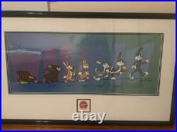 The Evolution of Bugs Bunny Limited Edition Cel Signed by Chuck Jones