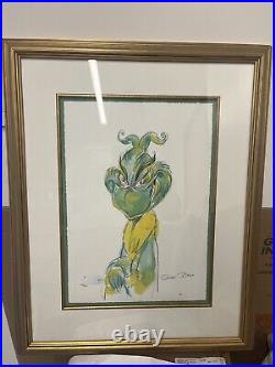 The Grinch Signed Chuck Jones Framed #116/350