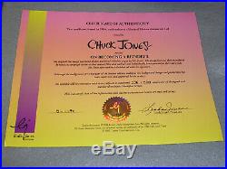 The Grinch Who Stole Christmas Production Cel Art Chuck Jones Signed withCOA