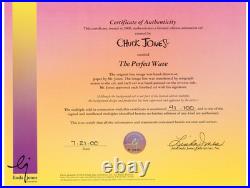 The Perfect Wave Bugs Bunny Cel Chuck Jones Signed Limited Edition Art Mermaid