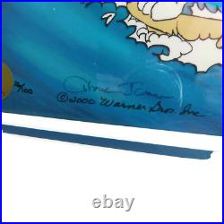 The Perfect Wave Bugs Bunny Cel Chuck Jones Signed Limited Edition Art Mermaid
