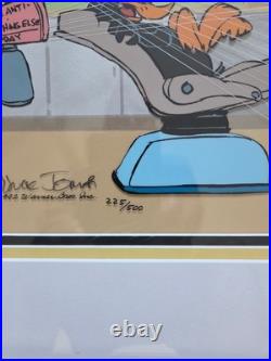 Too Clean for Comfort First Limited Edition Animation Cel Chuck Jones signed
