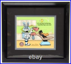 Too Clean for Comfort Limited Edition Animation Cel by Chuck Jones signed