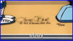 Too Clean for Comfort Limited Edition Animation Cel by Chuck Jones signed