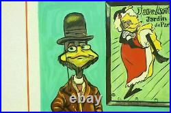 Toulouse Le Duck By Chuck Jones Ltd Edition Lithograph Signed 141/350 Daffy