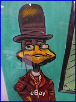 Toulouse Le Duck' CHUCK JONES 1991 Signed Hand Pulled Stone Lithograph