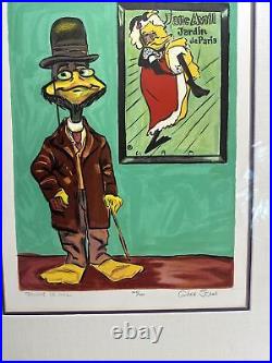 Toulouse le Duck Framed Lithograph Limited Of 350 Signed By Chuck Jones