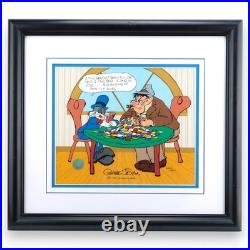 Two Pair Hare Chuck Jones Cel Signed Bugs Bunny Animation Art