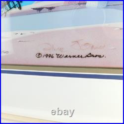 Up Up and a Weight Wile Chuck Jones Cel Wile Coyote Road Runner Hot Air Balloon