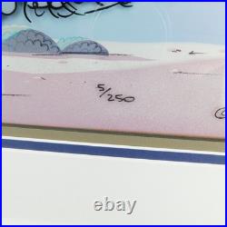 Up Up and a Weight Wile Chuck Jones Cel Wile Coyote Road Runner Hot Air Balloon