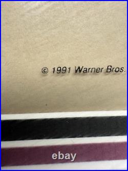 VTG Limited Edition Bugs Bunny And Honey LE Animation Cel Chuck Jones Signed