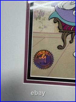 VTG Limited Edition Bugs Bunny And Honey LE Animation Cel Chuck Jones Signed