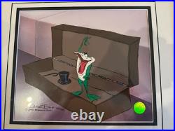 Vintage 1994 Michigan J. Frog VI Chuck Jones Signed Limited Edition Cel COA