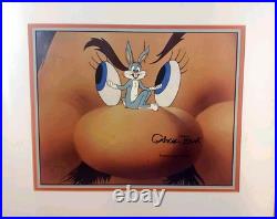 Vintage Bugs Production Cel Signed by Chuck Jones with Linda Jones Seal 1985