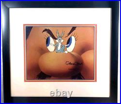 Vintage Bugs Production Cel Signed by Chuck Jones with Linda Jones Seal 1985