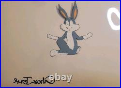 Vintage Bugs Production Cel Signed by Chuck Jones with Linda Jones Seal 1985