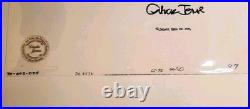 Vintage Bugs Production Cel Signed by Chuck Jones with Linda Jones Seal 1985