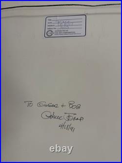 WARNER BROS CEL EVOLUTION OF BUGS BUNNY CHUCK JONES Signed 50th Anniversary