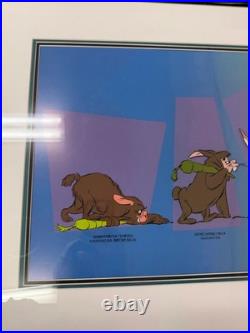 WARNER BROS CEL EVOLUTION OF BUGS BUNNY CHUCK JONES Signed 50th Anniversary