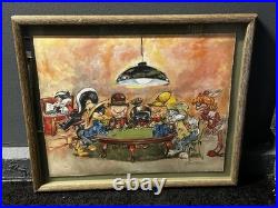 WARNER BROS LE GICLEE SIGNED CHUCK JONES Wanna Bet Gambling Old West