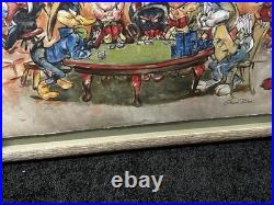 WARNER BROS LE GICLEE SIGNED CHUCK JONES Wanna Bet Gambling Old West