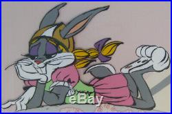 WHAT'S OPERA DOC Warner Brothers cel signed by Chuck Jones 1988 LE 58/500