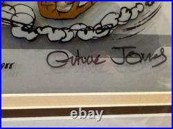 WILE COYOTE ROAD RUNNER Baby Chase Chuck Jones Signed Cel Limited Edition Art