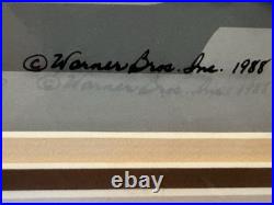 WILE COYOTE ROAD RUNNER Baby Chase Chuck Jones Signed Cel Limited Edition Art