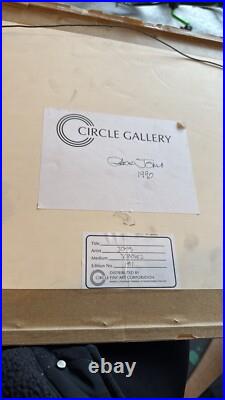 WILE COYOTE ROAD RUNNER Baby Chase Chuck Jones Signed Cel Limited Edition Art