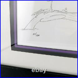 WILE COYOTE & ROAD RUNNER Chuck Jones Signed Cel Limited Edition Zoom & Bored