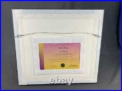 Warner Bro LE Cel 2000 Odor-Able Pepe le Pew + Kitty 6/45 Signed Chuck Jones COA Warner Bro LE Cel 2000 Odor-Able Pepe le Pew + Kitty 6/45 Signed Chuck Jones COA