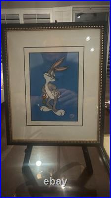 Warner Bros. Animation Bugs Bunny Limited Edition Sericel Authentic Numbered