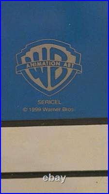Warner Bros. Animation Bugs Bunny Limited Edition Sericel Authentic Numbered