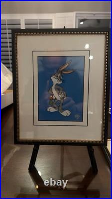 Warner Bros. Animation Bugs Bunny Limited Edition Sericel Authentic Numbered