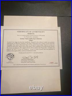 Warner Bros. Animation Bugs Bunny Limited Edition Sericel Authentic Numbered