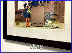 Warner Bros. Animation Cel Approach the Bench Signed by Chuck Jones No 125/200