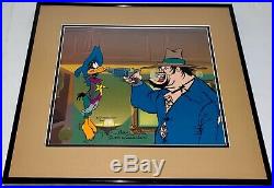 Warner Bros Animation Cel Daffy Duck Nasty Canasta Signed Chuck Jones Cell