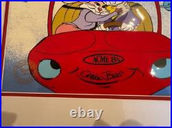 Warner Bros BugsBunny & Bride CHUCK JONES Cel Limited Ed Signed Art Just Married