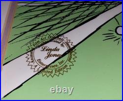 Warner Bros Bugs Bunny Cel Bugs Tennis Chuck Jones Signed Vintage Animation