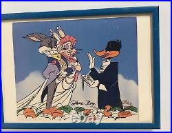 Warner Bros Bugs Bunny Daffy Duck Marriage Made In Heaven Signed Chuck Jones