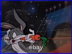 Warner Bros Bugs Bunny Marvin Cel Operation Earth 2 X Signed Chuck Jones M Noble