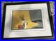 Warner Bros. Bugs Bunny Signed Production Cel by Chuck Jones Framed with COA