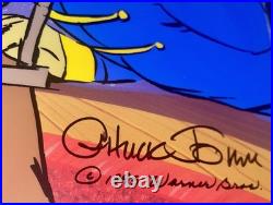 Warner Bros Cel Bear For Punishment Chuck Jones Signed Rare Animation Art COA