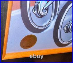 Warner Bros Cel Bugs Bunny Daffy Duck Elmer Fudd Easy Widers Chuck Jones Signed