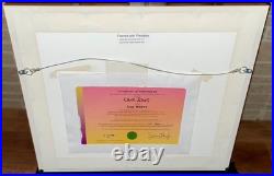 Warner Bros Cel Bugs Bunny Daffy Duck Elmer Fudd Easy Widers Chuck Jones Signed