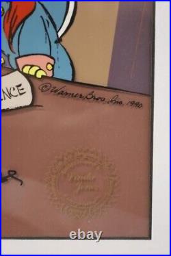 Warner Bros Cel Bugs Bunny Daffy Pepe Ducklaration Of Independence Chuck Jones