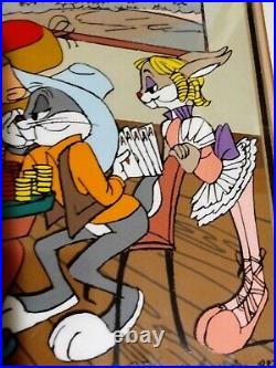 Warner Bros Cel Bugs Bunny Daffy The Last Chance Saloon Signed Chuck Jones Cell
